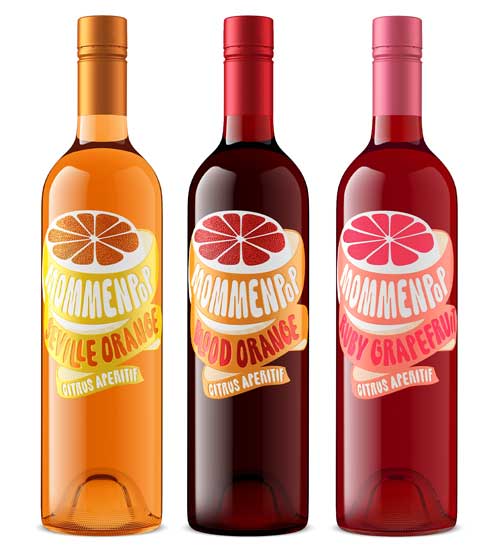 RTD and cider bottle product shot by Outshinery