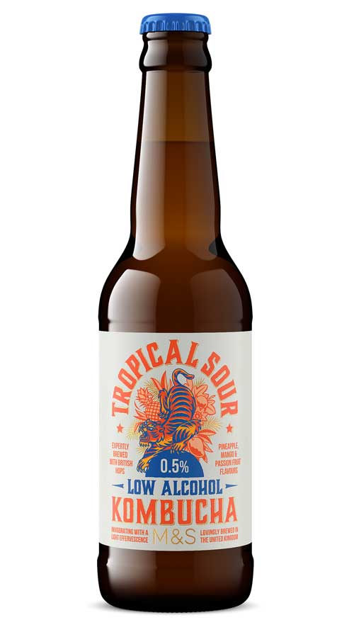 RTD and cider bottle product shot by Outshinery