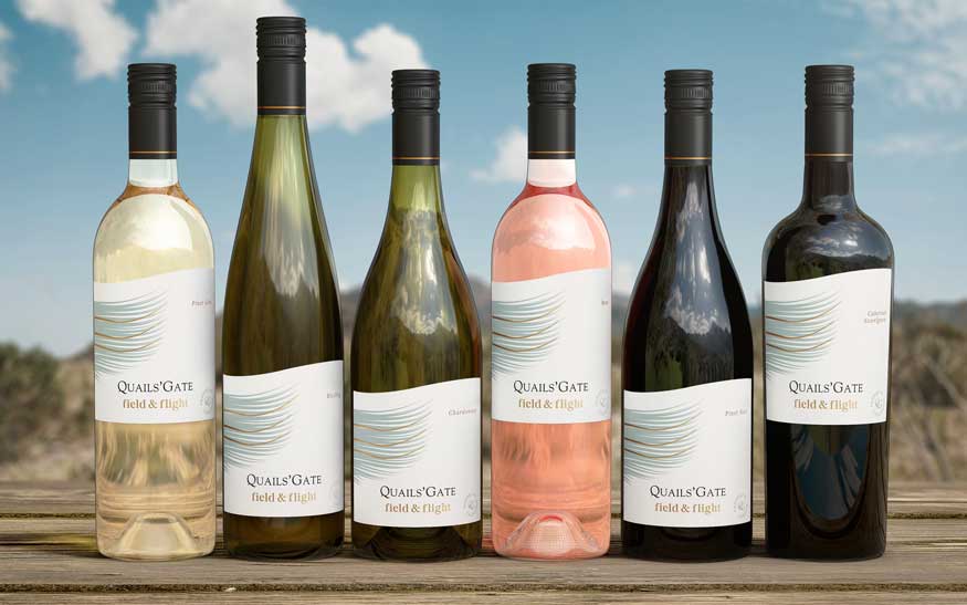 Wine bottle lifestyle image by Outshinery