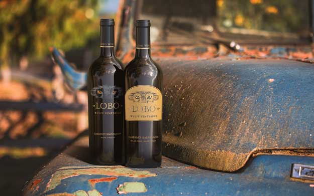 Wine bottle lifestyle image by Outshinery