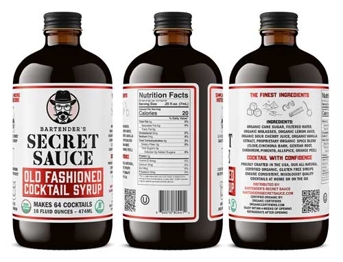 Spirits bottle product shot by Outshinery