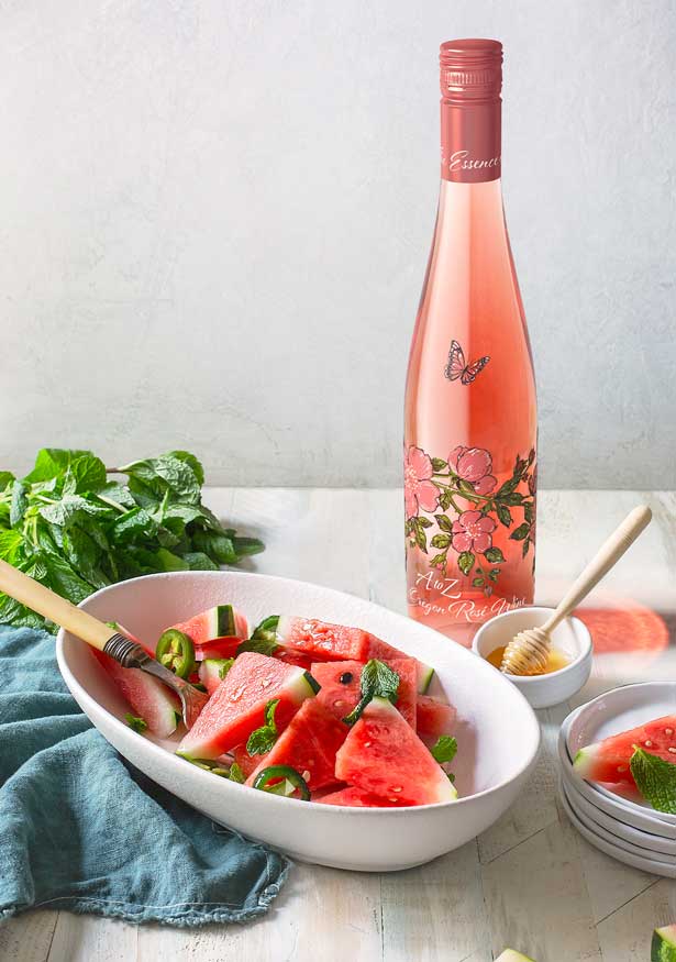 Wine Bottle Recipe Pairing by Outshinery