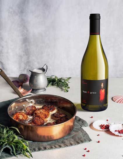 Wine Bottle Recipe Pairing by Outshinery