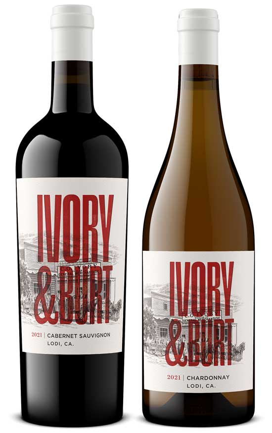 Wine bottle product shot by Outshinery