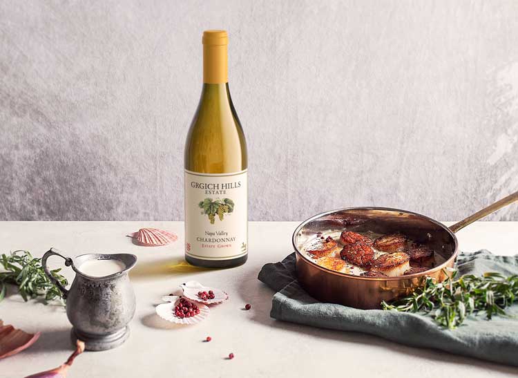 Wine Bottle Recipe Pairing by Outshinery