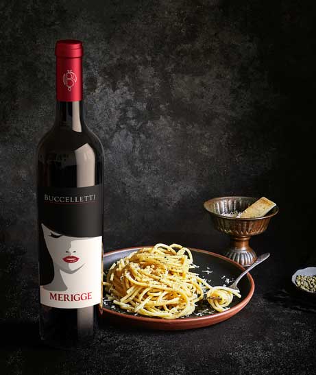 Wine Bottle Recipe Pairing by Outshinery