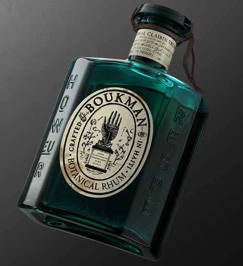 Spirits bottle mojito by Outshinery