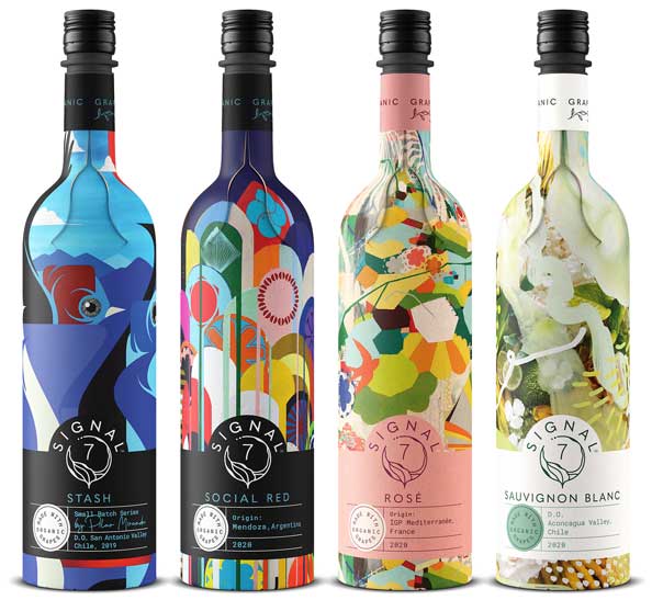 Wine bottle product shot by Outshinery