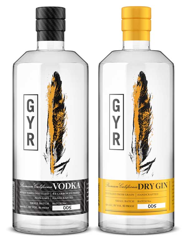 Spirits bottle cocktail by Outshinery