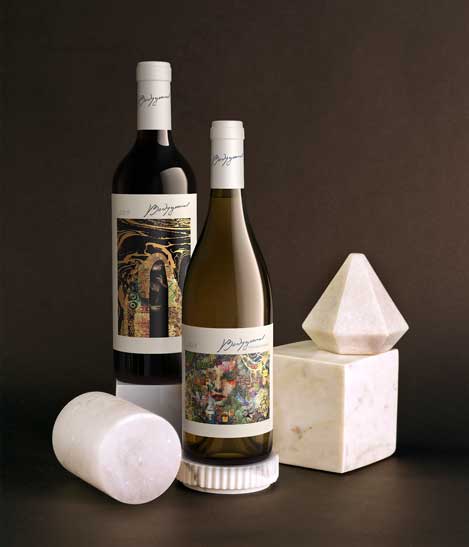 Wine bottle lifestyle image by Outshinery