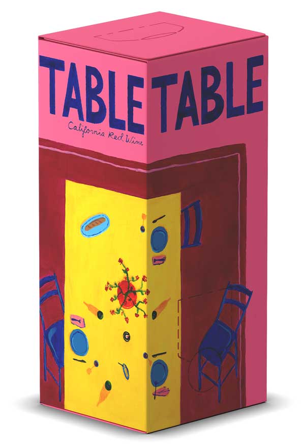 Wine box product shot by Outshinery