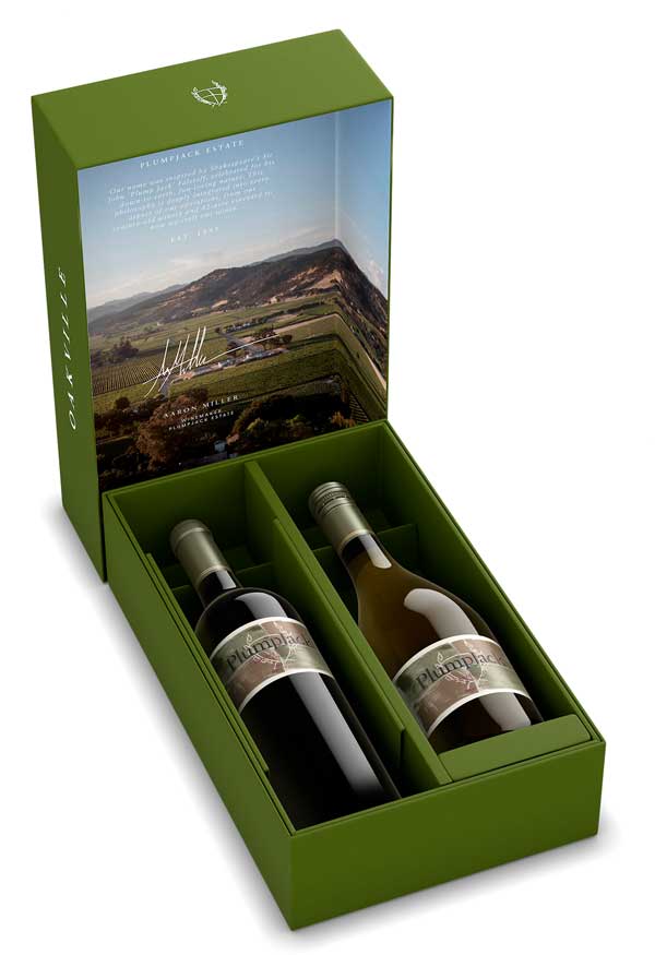 Wine box and shipper set product shot by Outshinery