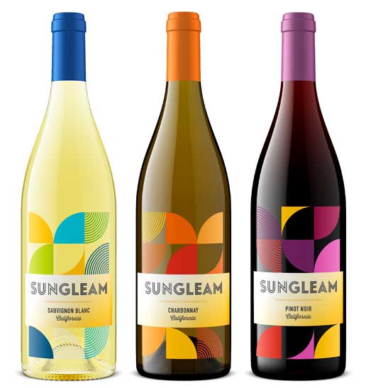 Wine product shot by Outshinery