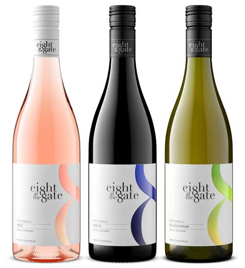 Wine bottle product shot by Outshinery