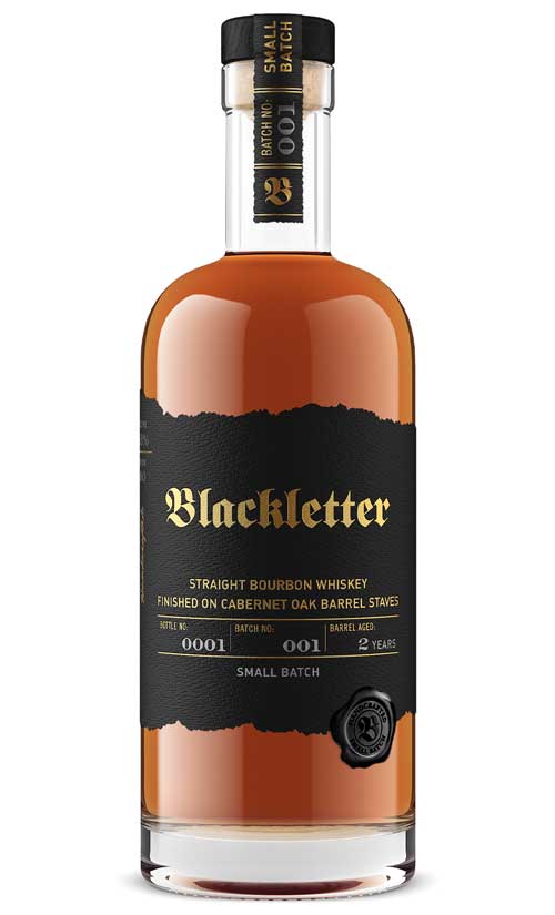 Spirits bottle product shot by Outshinery