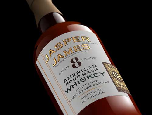 Spirits bottle beauty shot by Outshinery