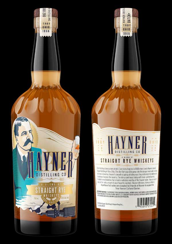 Spirits bottle product shot by Outshinery