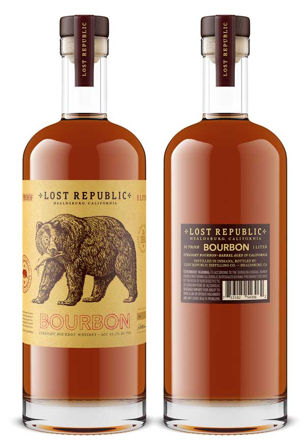 Spirits bottle cocktail by Outshinery