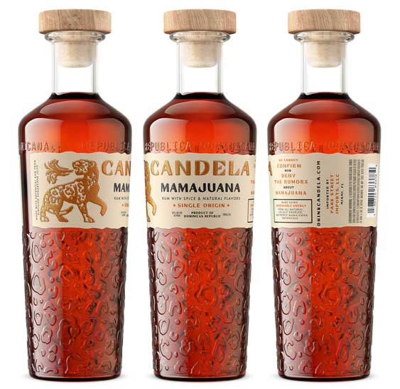 Spirits bottle product shot by Outshinery