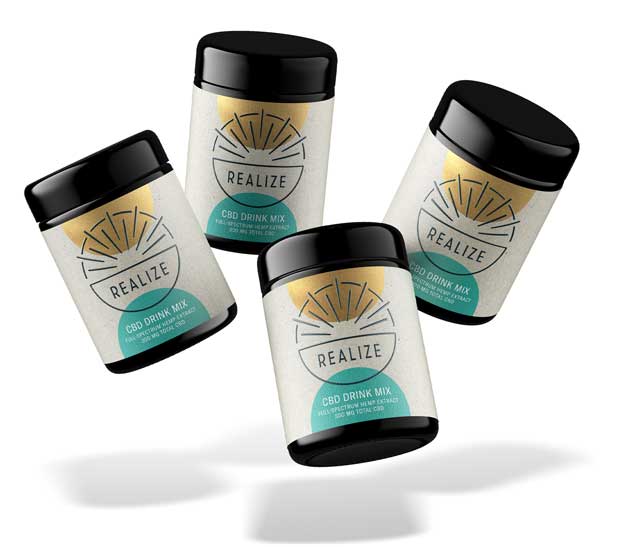 Cannabis-Wellness POS display by Outshinery