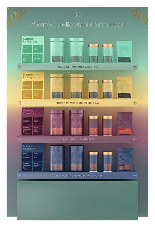 Cannabis-Wellness box detail shot by Outshinery