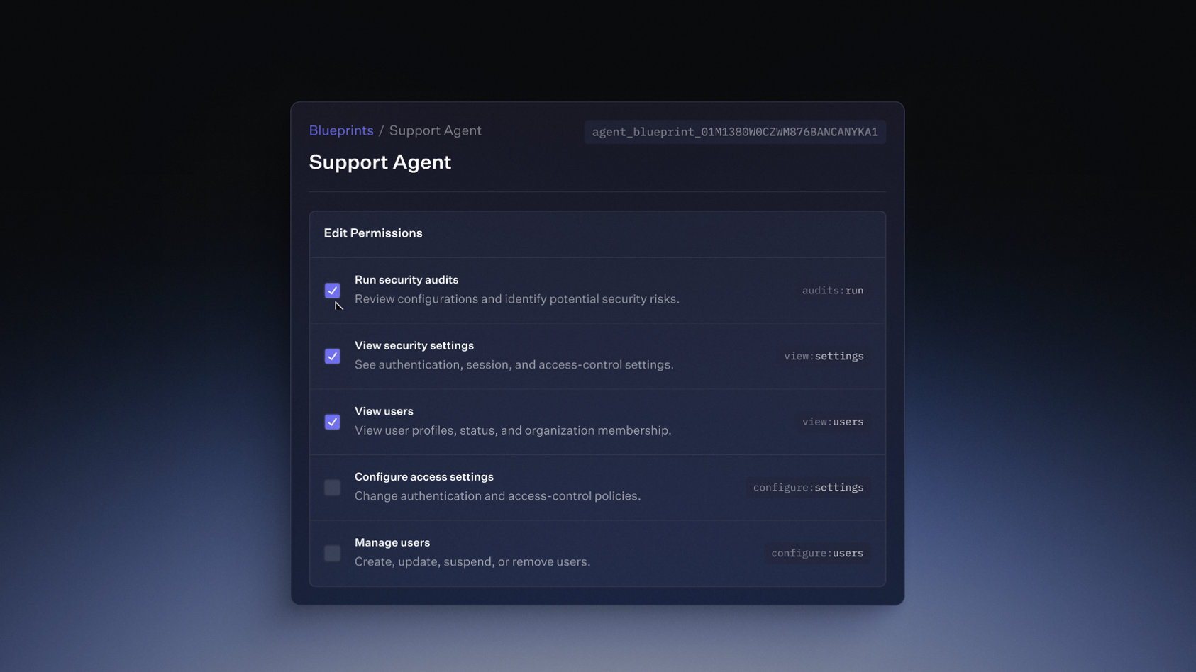 Agent Auth (Website)