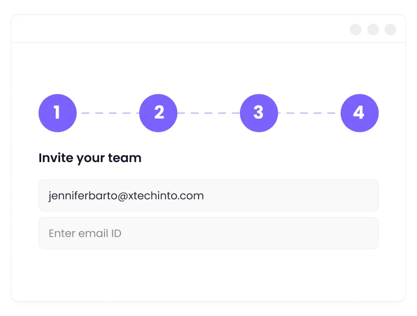 we360.ai onboarding step