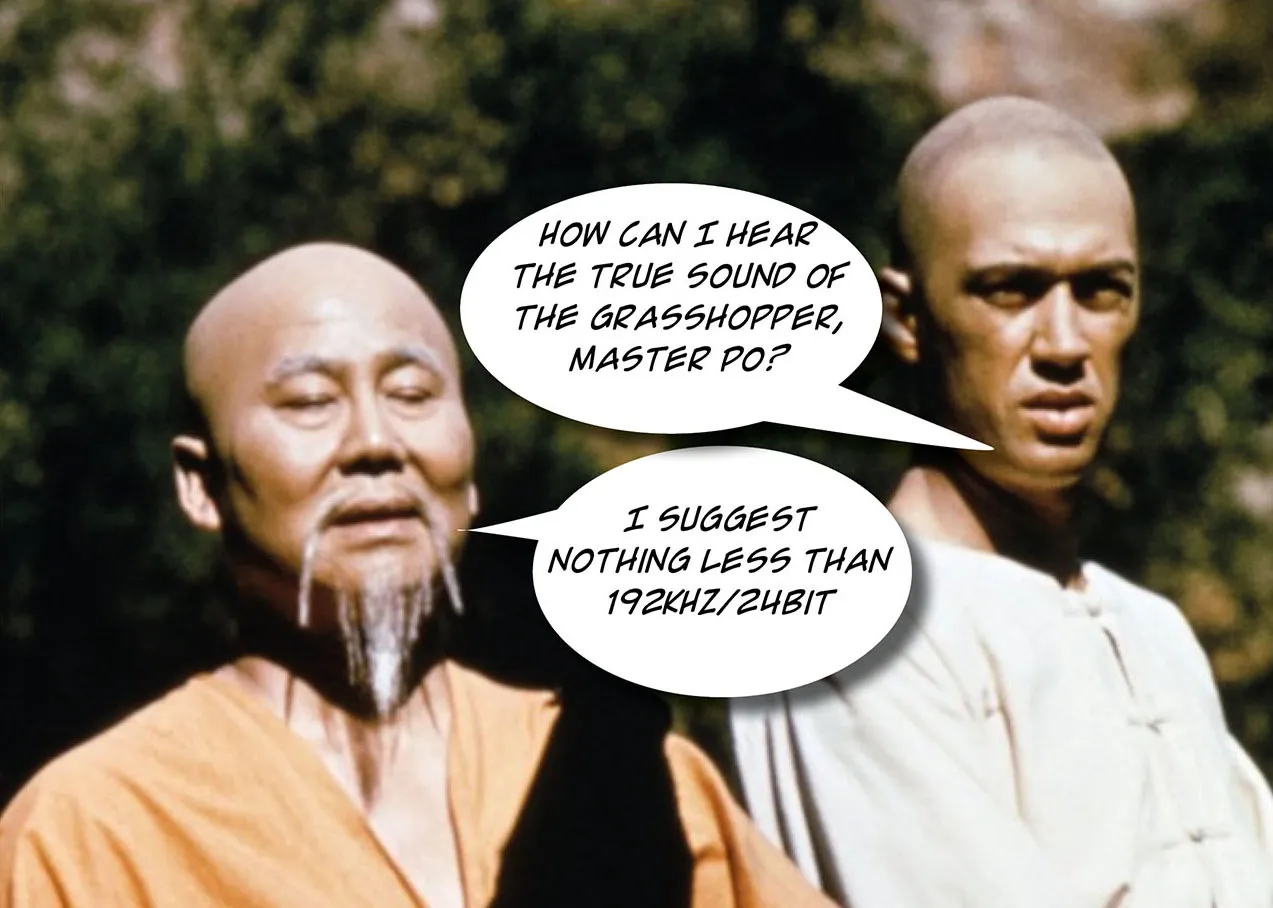 Be at one with the music, Grasshopper