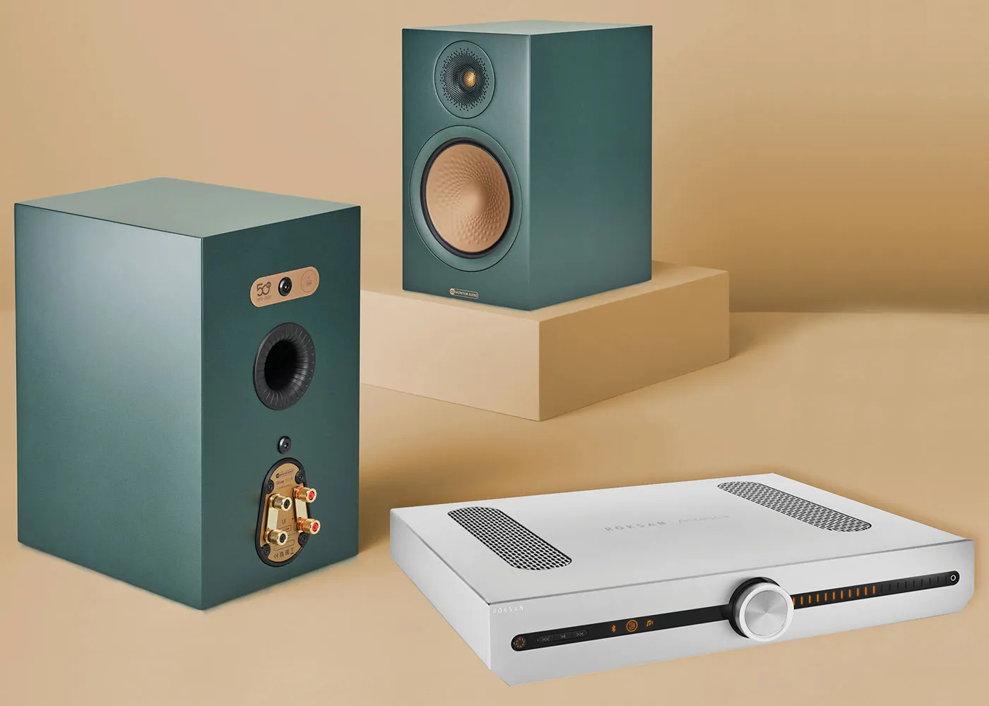 Roksan Attessa & Monitor Audio stereo system 