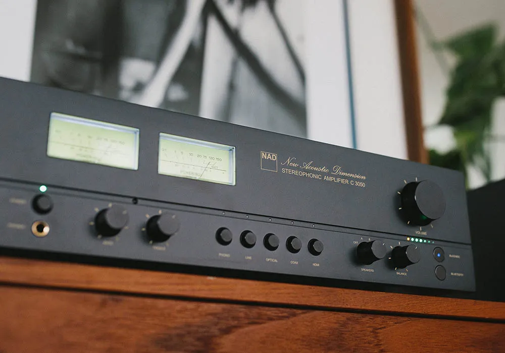 Where's the connection between an Armstrong Siddeley, stacked heels and a stereophonic amplifier?