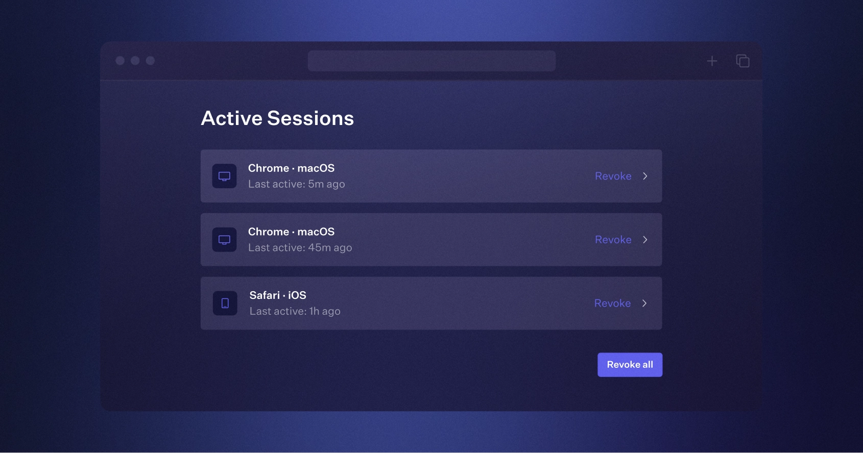 Sessions API
