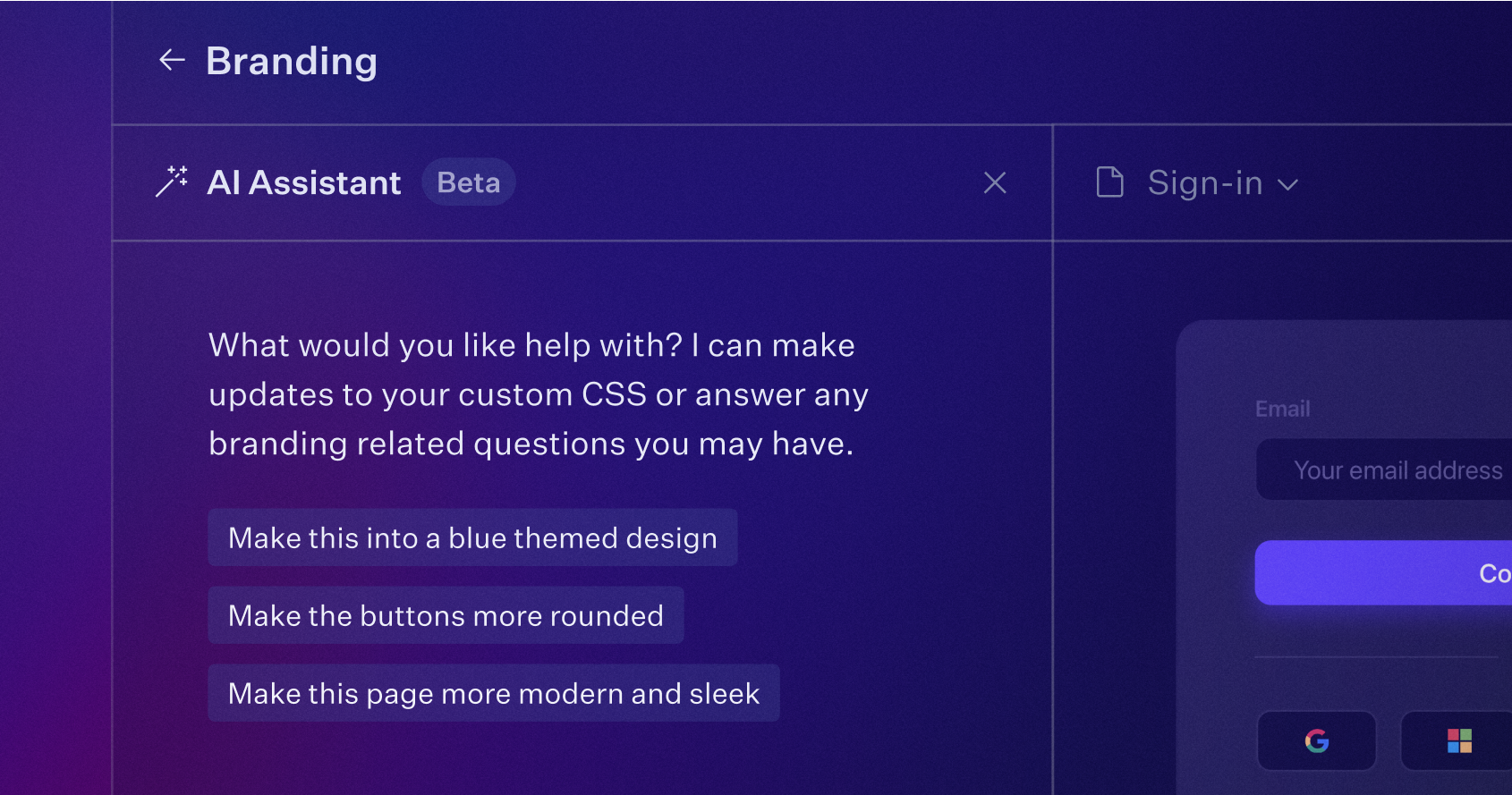 AI Branding Assistant