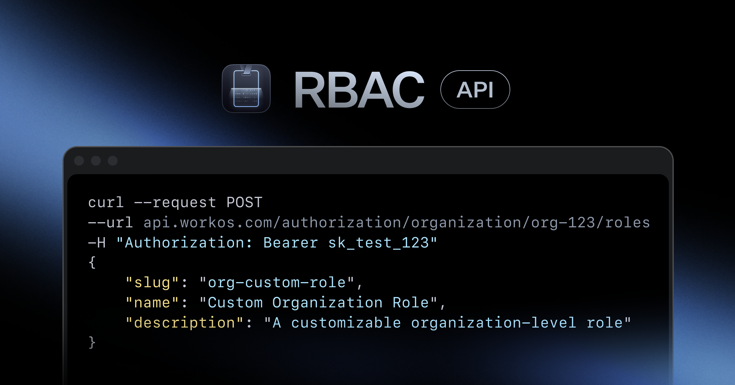 API support for Roles and Permissions