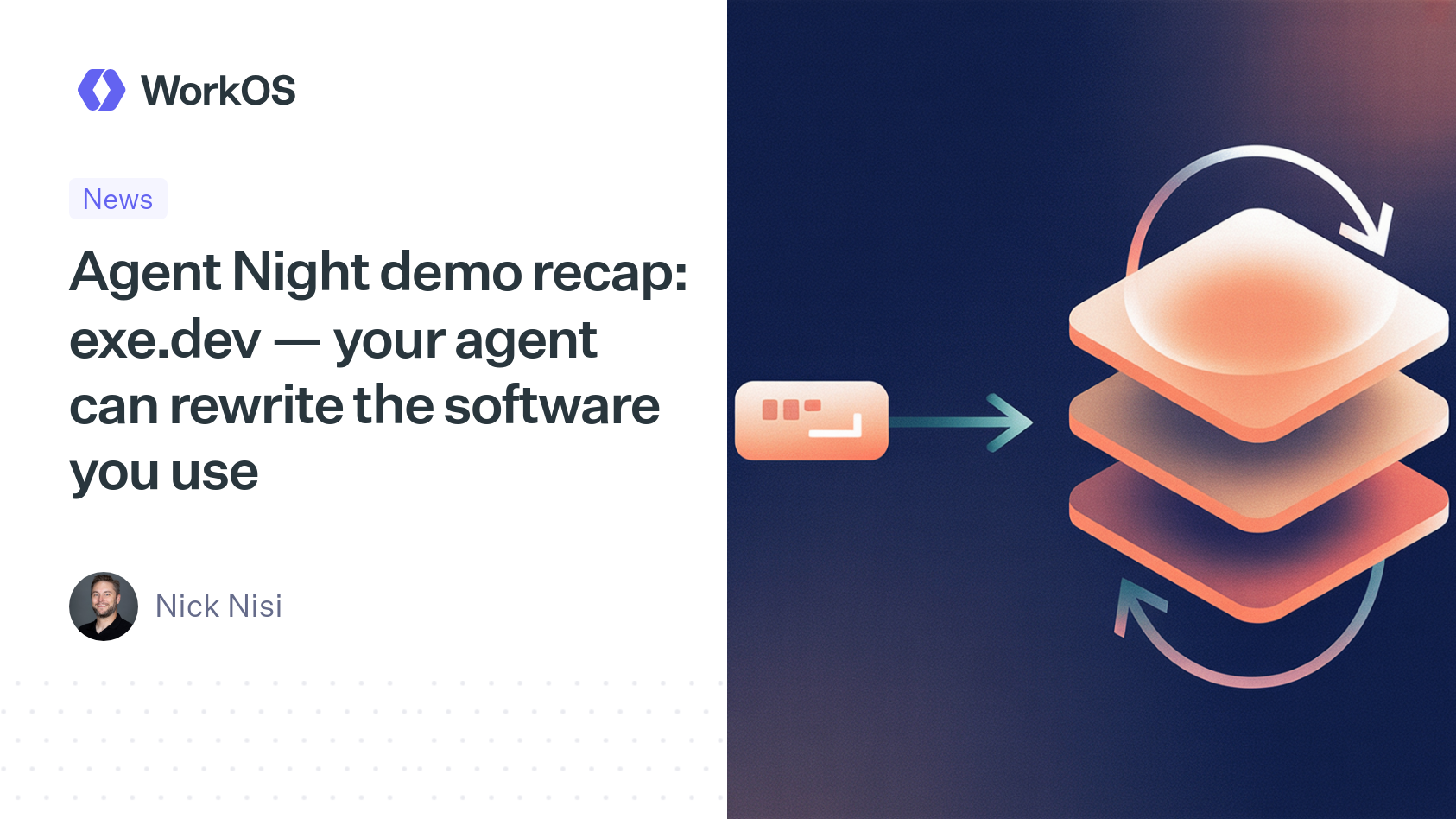 Agent Night demo recap: exe.dev — your agent can rewrite the software you use
