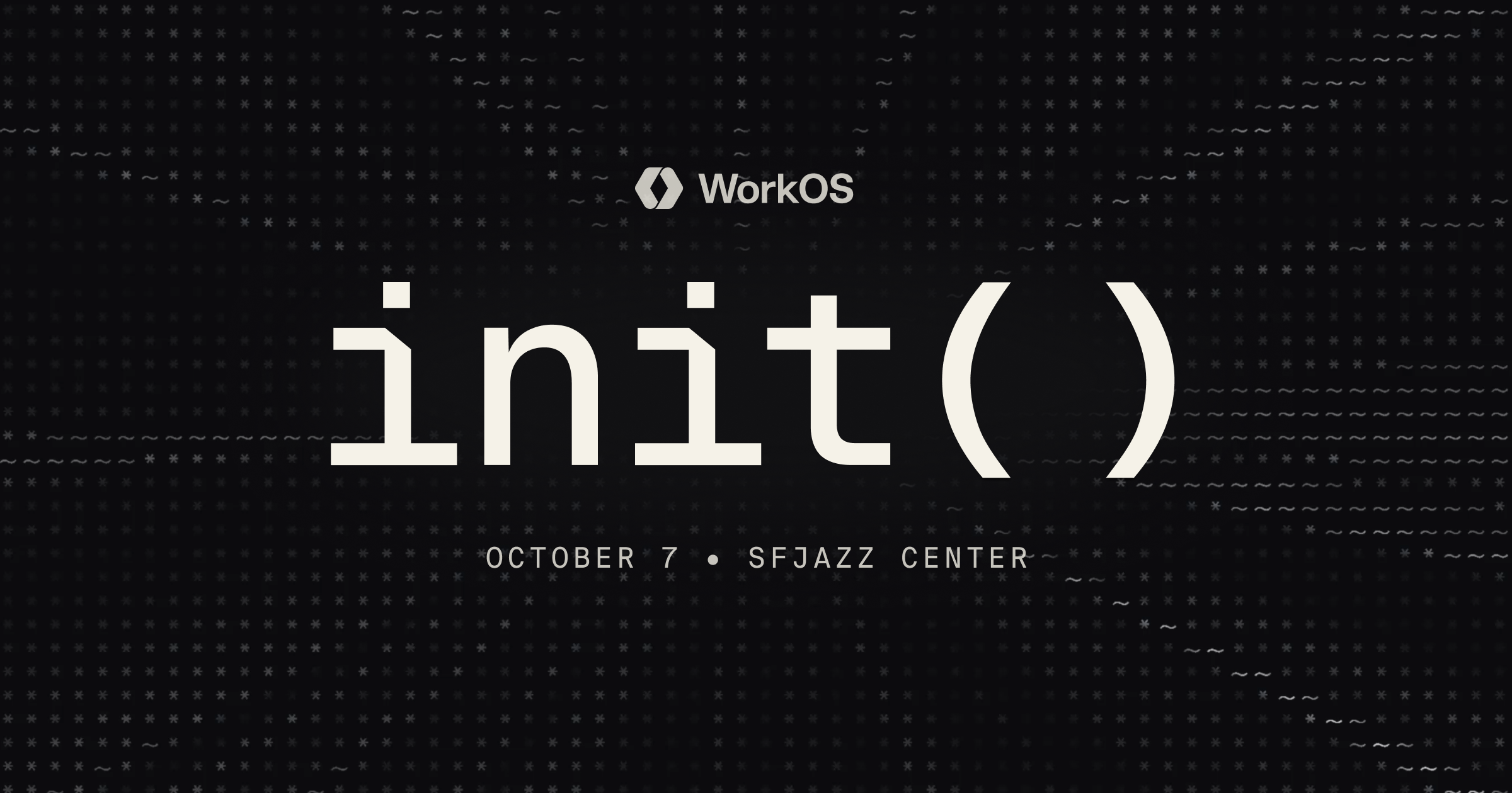 init() by WorkOS