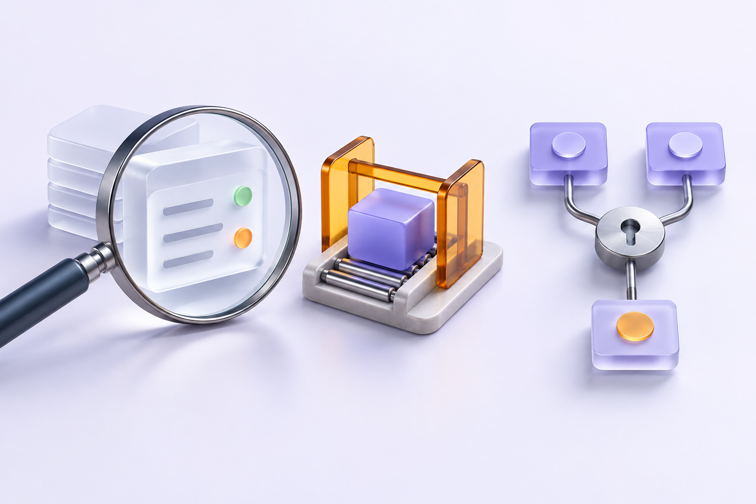 Inspecting the stored record, resolving a pending job, and linking retries to one operation.