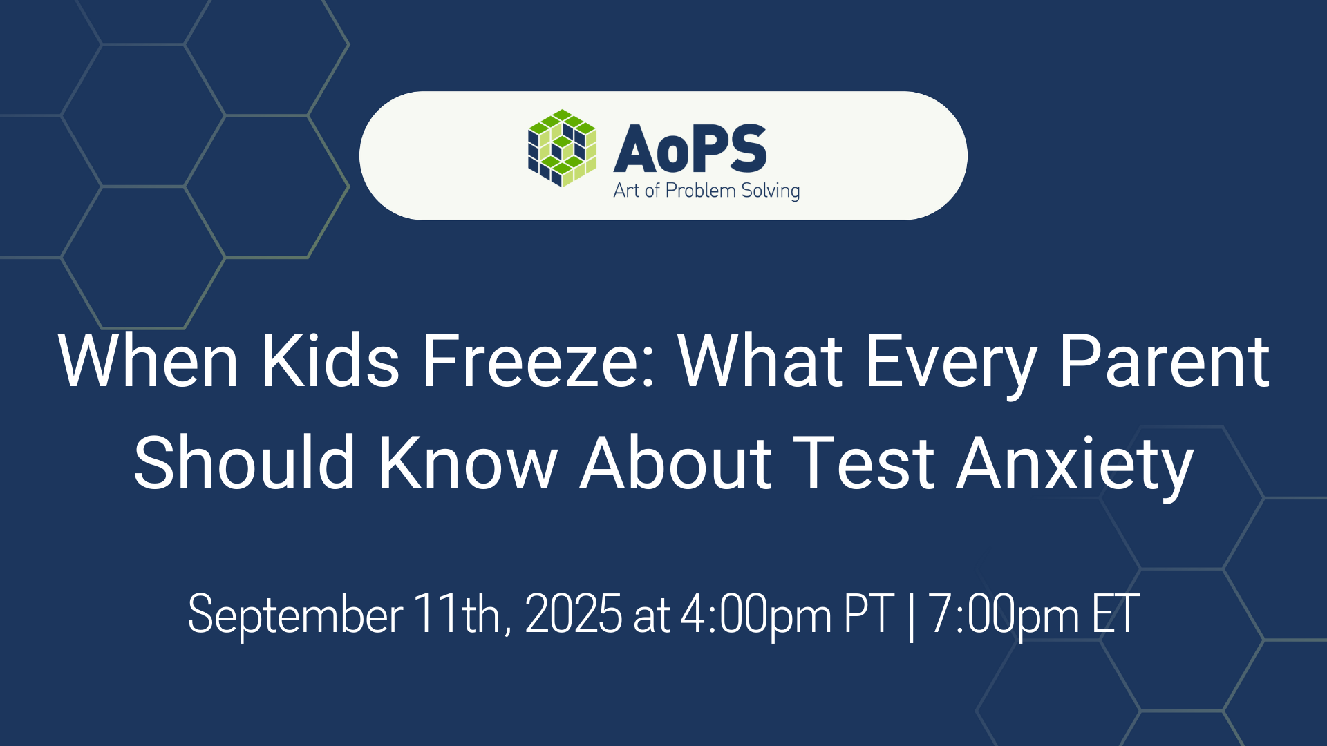 AoPS (Art Of Problem Solving ) Free Webinar. Virtual Campus