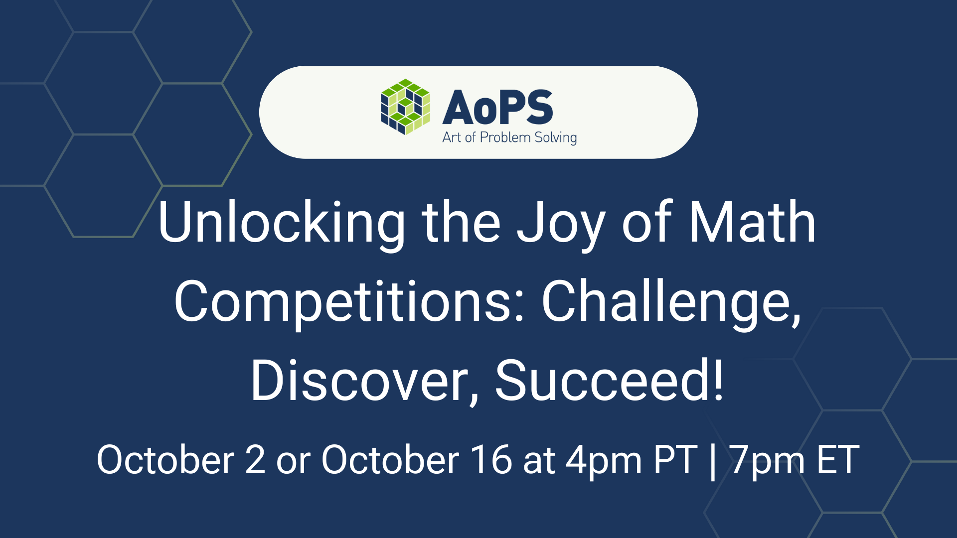 AoPS (Art Of Problem Solving ) Free Webinar. Virtual Campus