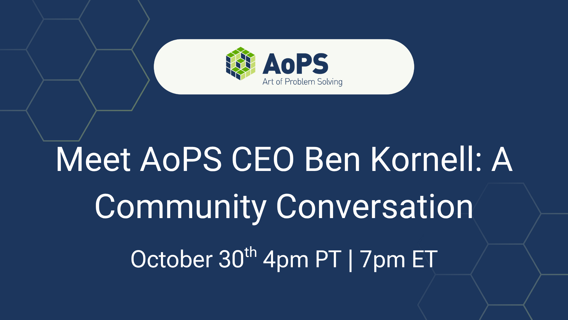 AoPS (Art Of Problem Solving ) Free Webinar. Virtual Campus