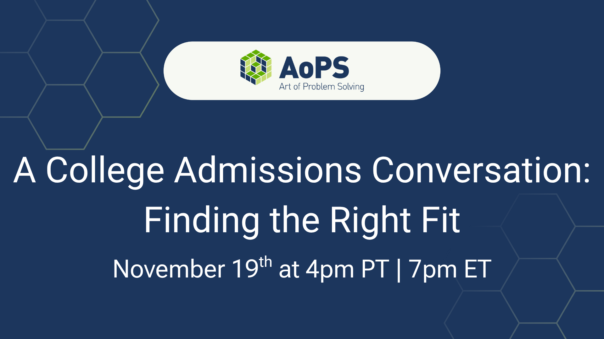 AoPS (Art Of Problem Solving ) Free Webinar. Virtual Campus