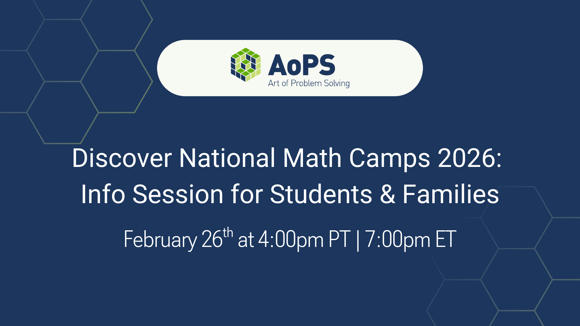 AoPS (Art Of Problem Solving ) Free Webinar. Virtual Campus