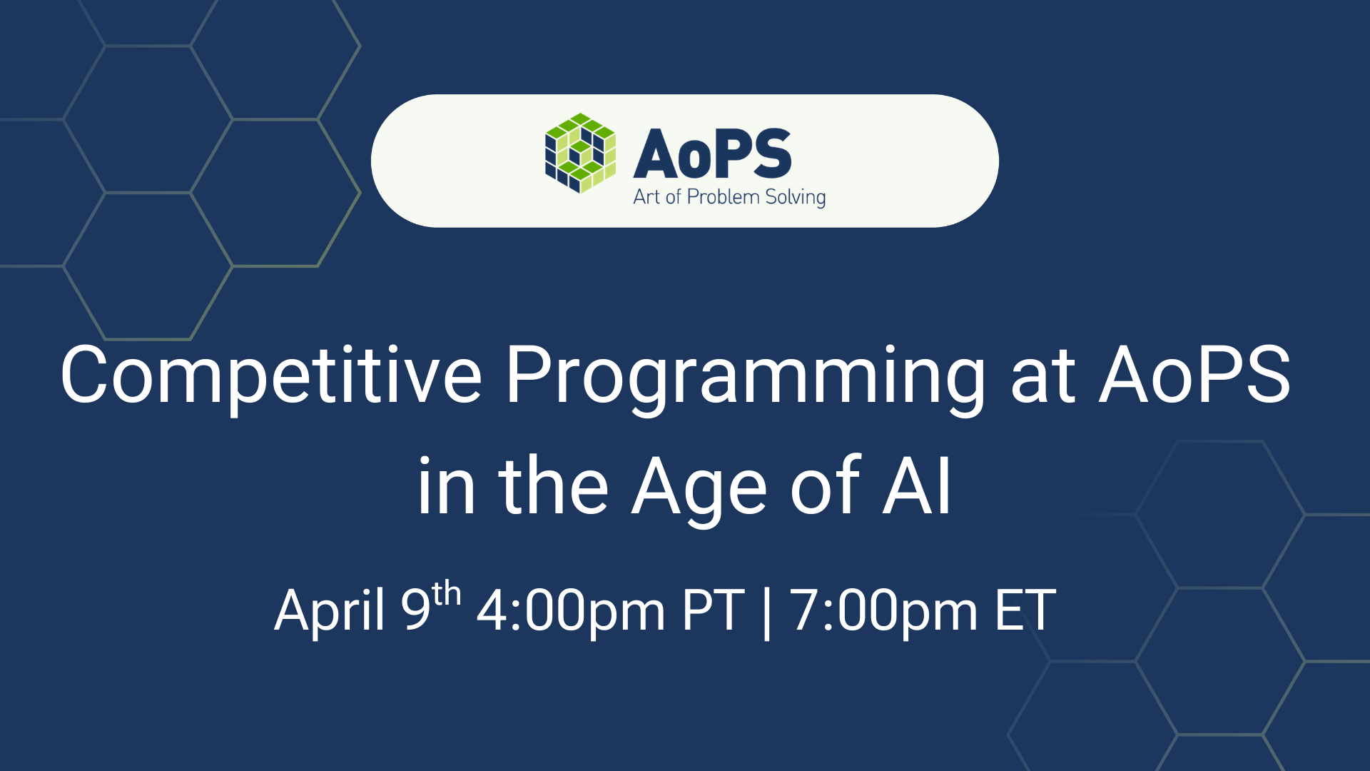 AoPS (Art Of Problem Solving ) Free Webinar. Virtual Campus