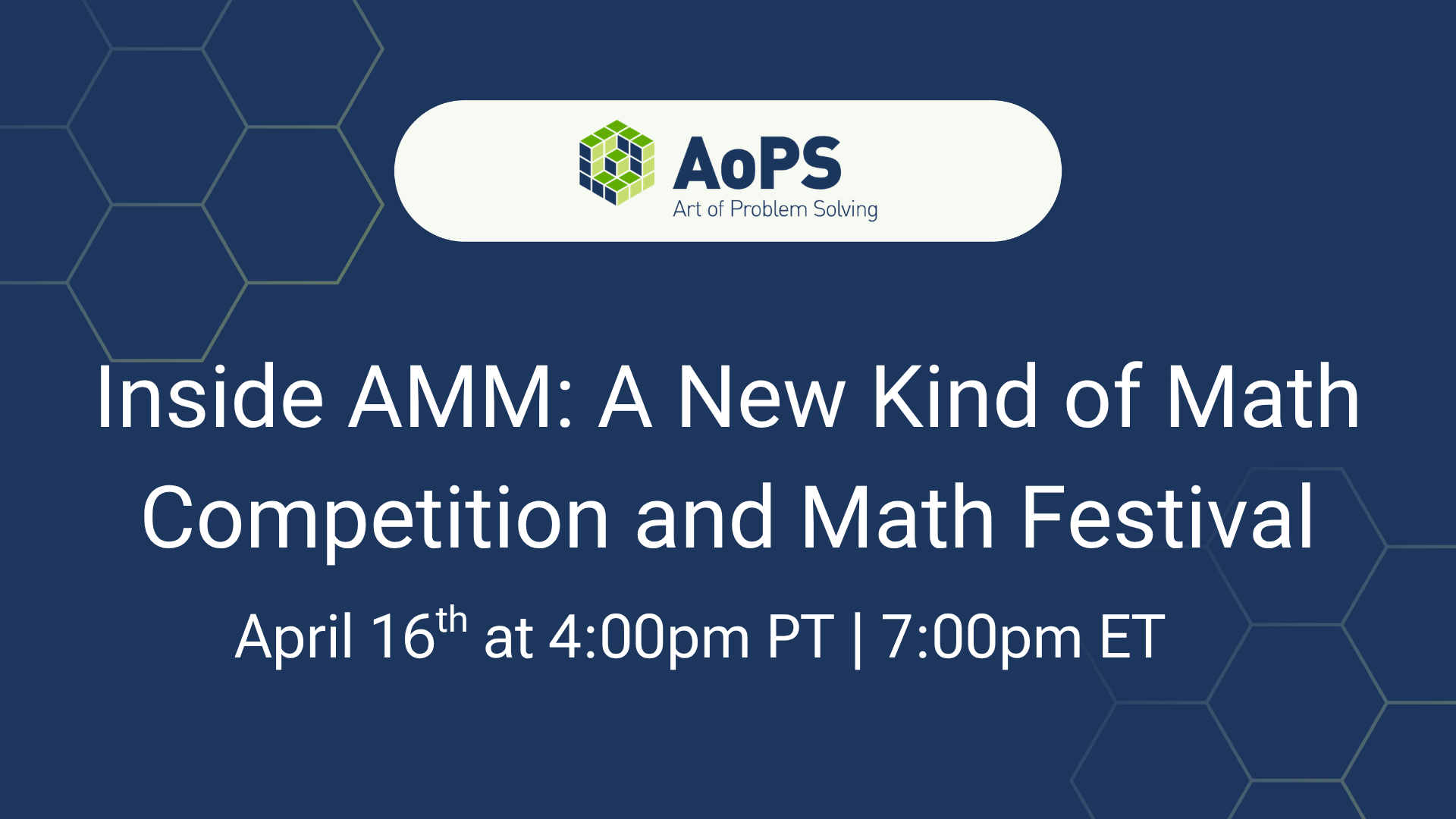 AoPS (Art Of Problem Solving ) Free Webinar. Virtual Campus