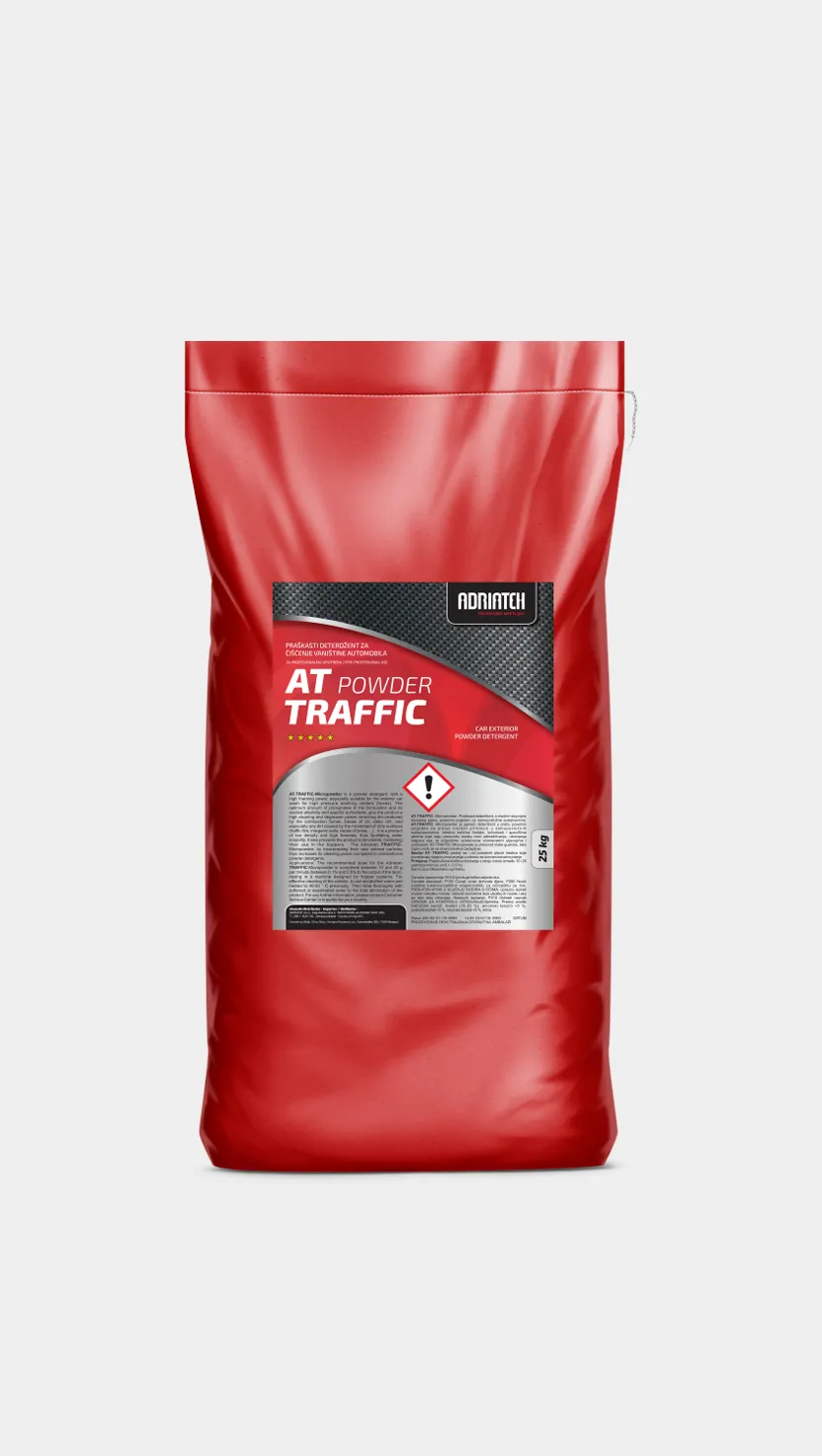 Prášek pro samoobslužné mytí automobilů