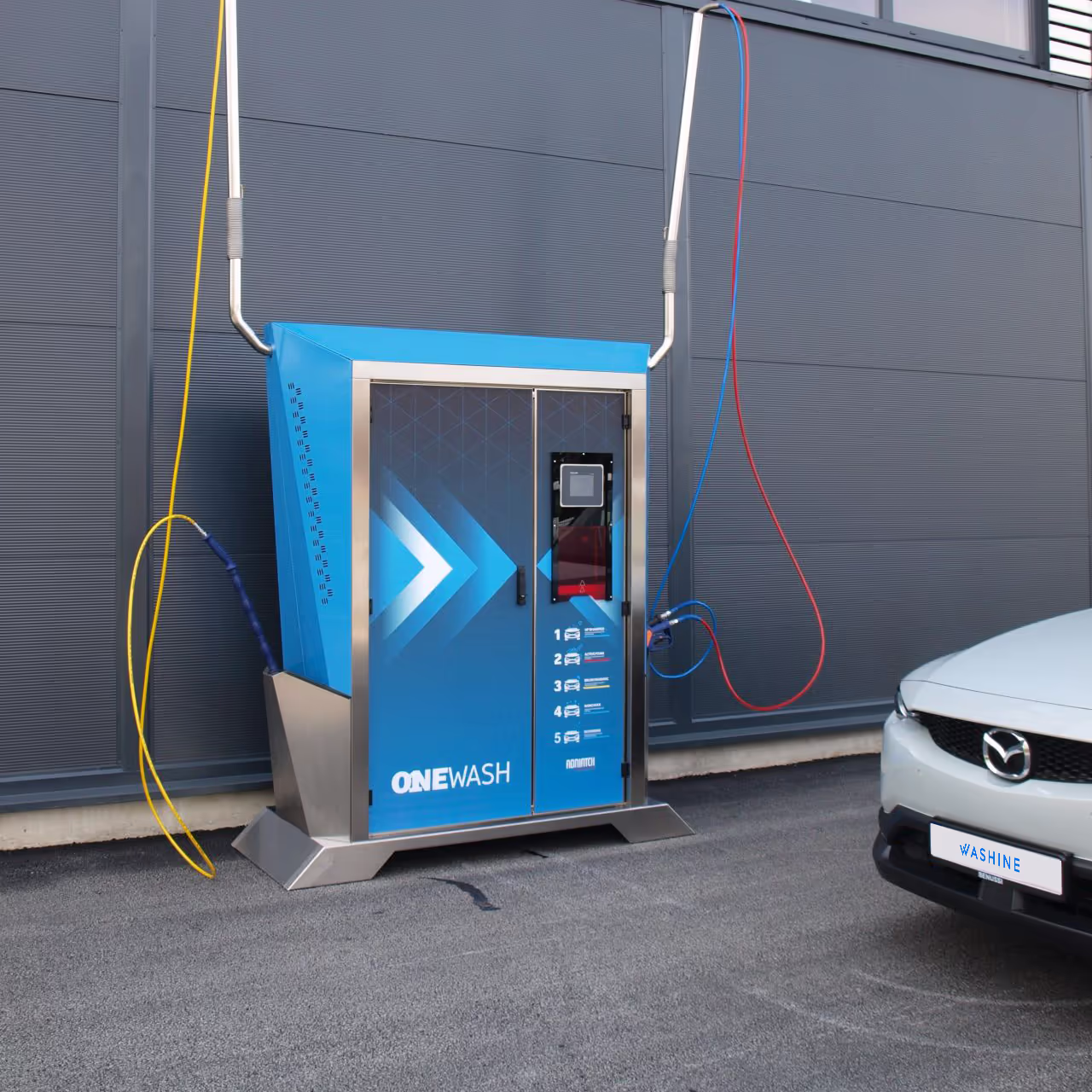 Technická místonst automyčky