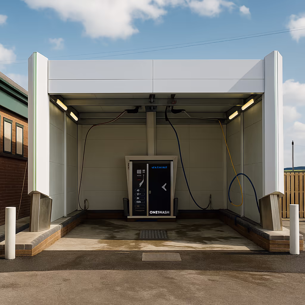 Nerezové prvky automyčky