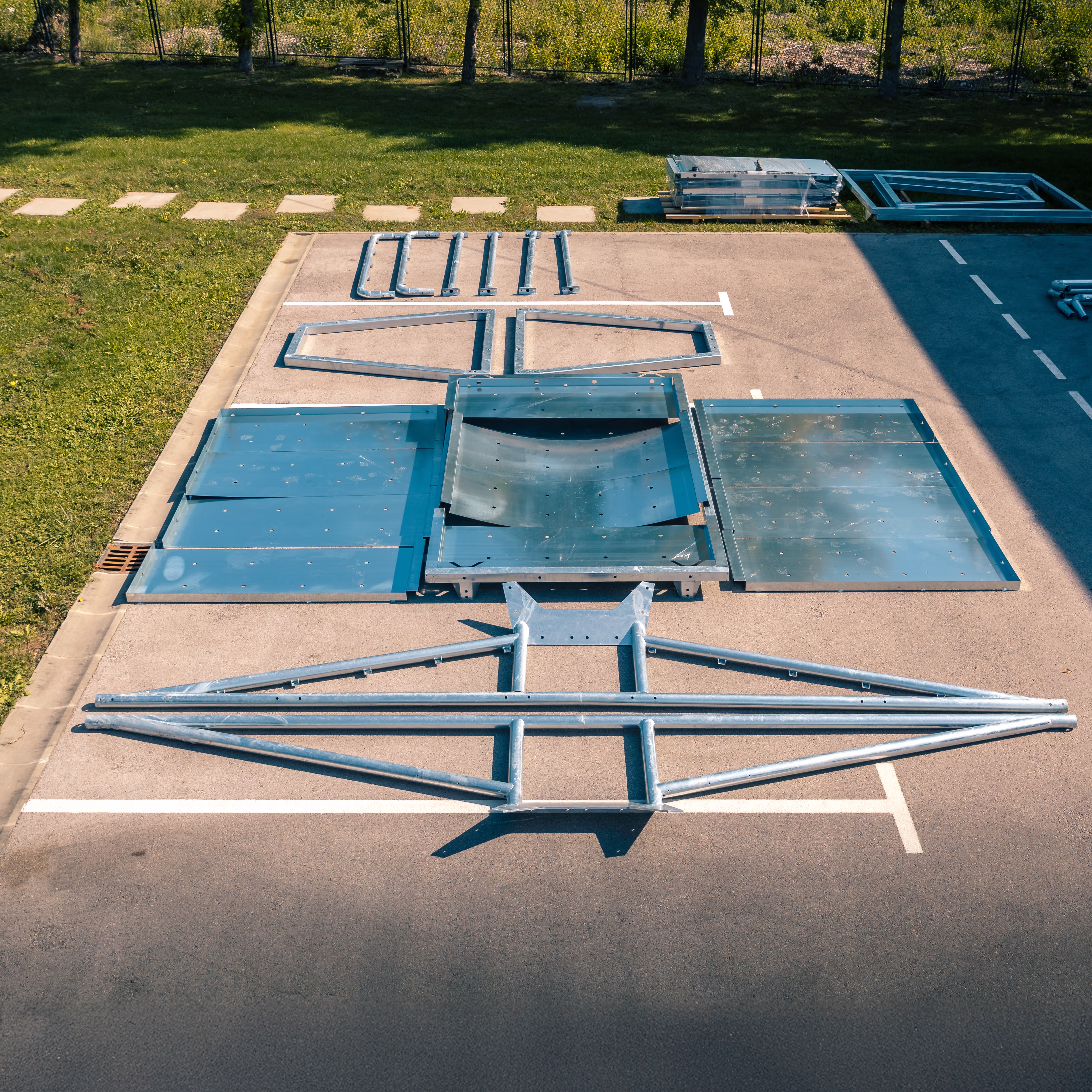 Modulární stříška pro auta