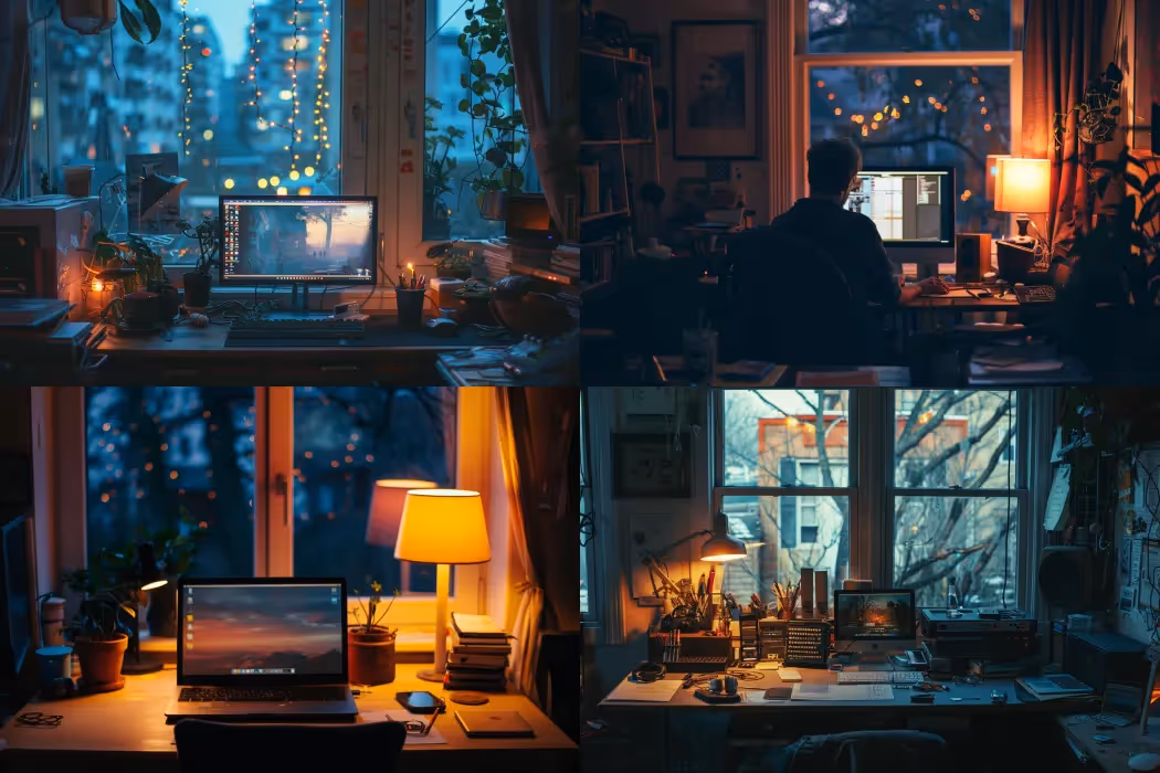 Midjourney generated images