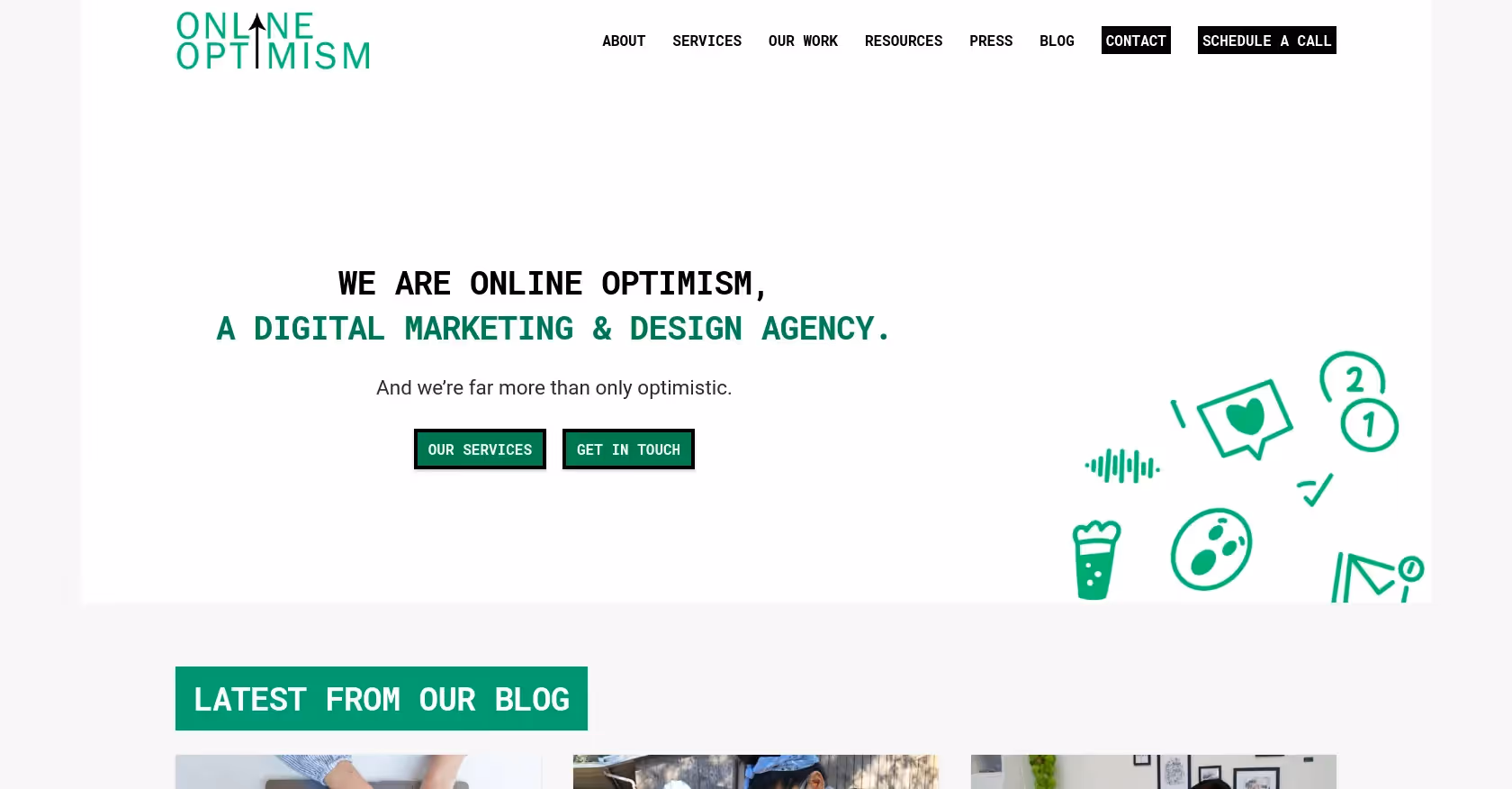 Online Optimism