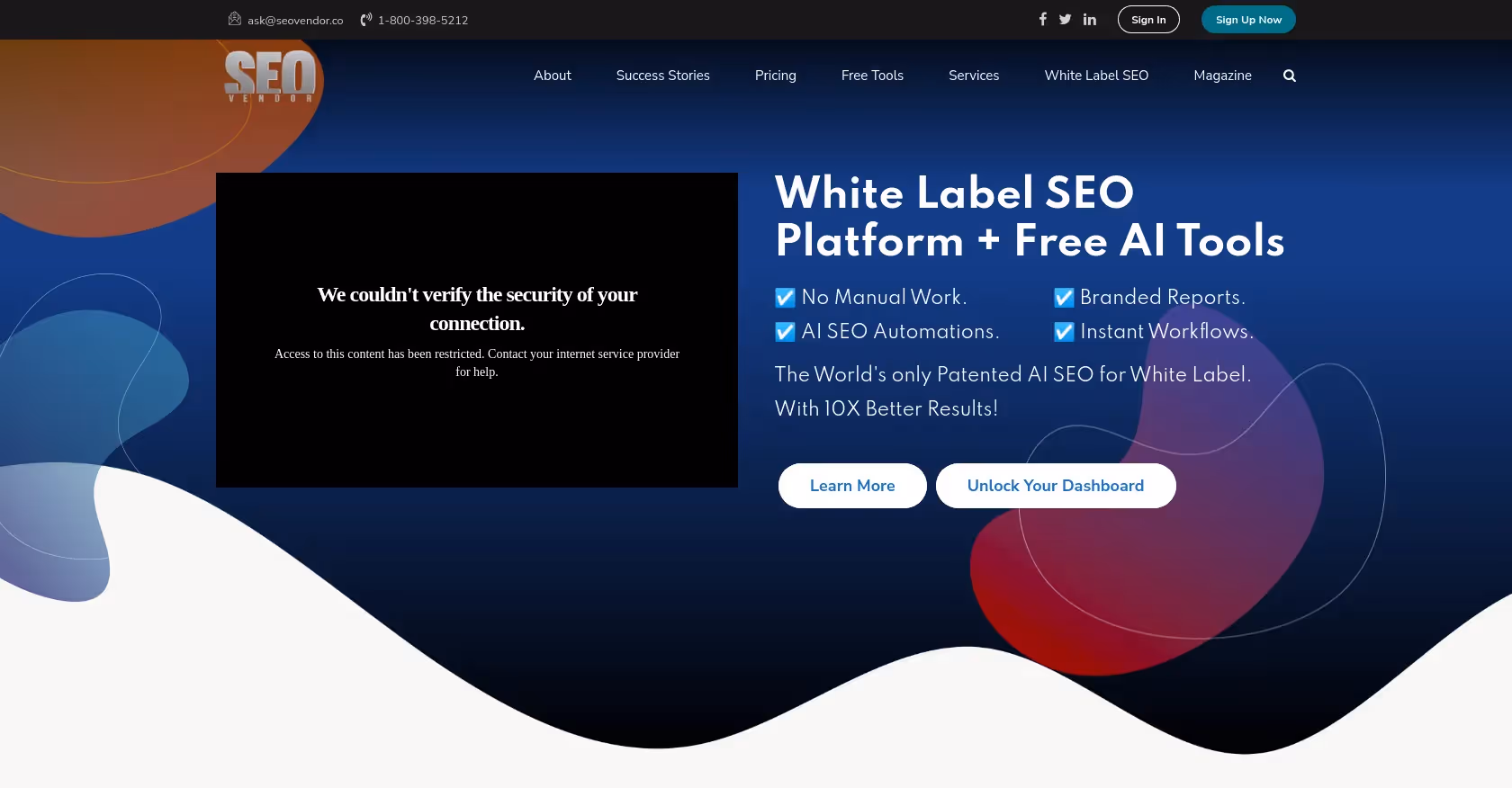 SEO Vendor
